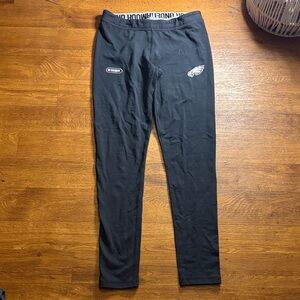 Under Armour Black Leggings with Eagles Logo